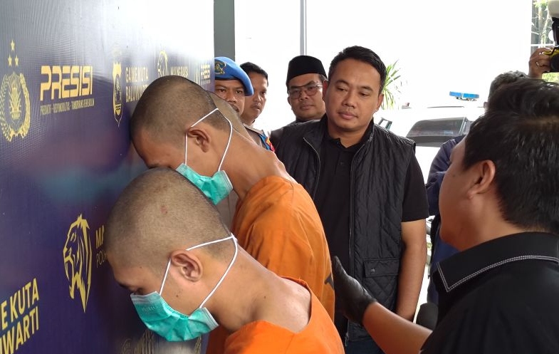 Polisi tangkap tiga pelaku gangster di Tangerang