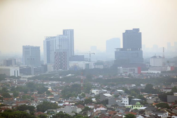 Kualitas udara Jakarta tidak sehat pada Kamis pagi Kualitas udara Jakarta tidak sehat pada Kamis pagi