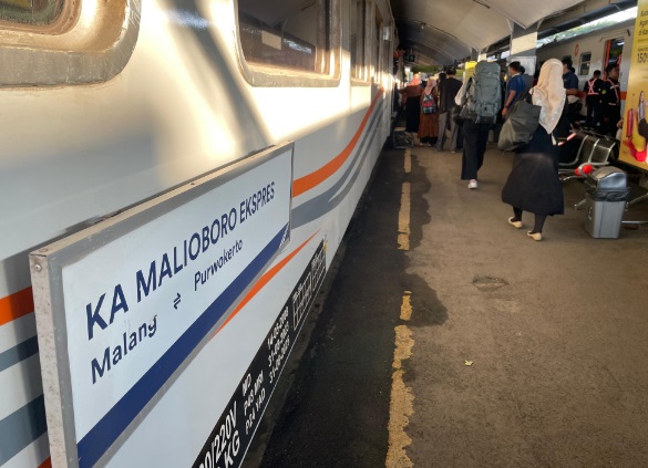 Penumpang kereta dari Stasiun Malang meningkat 37 persen Penumpang kereta dari Stasiun Malang meningkat 37 persen