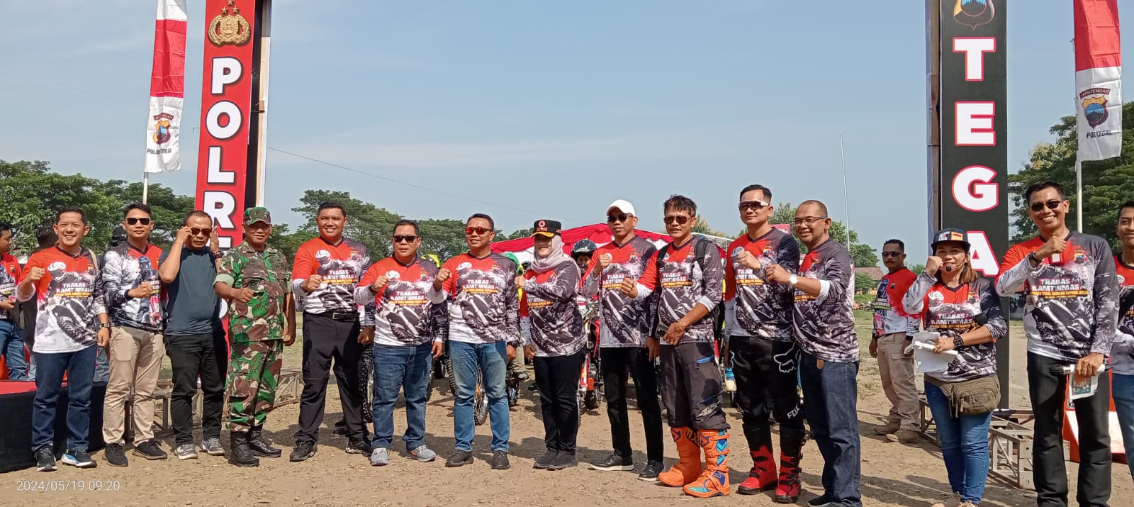Promosi wisata Tegal, Polda Jateng dan Polres Tegal gelar Trabas Kamtibmas Promosi wisata Tegal, Polda Jateng dan Polres Tegal gelar Trabas Kamtibmas