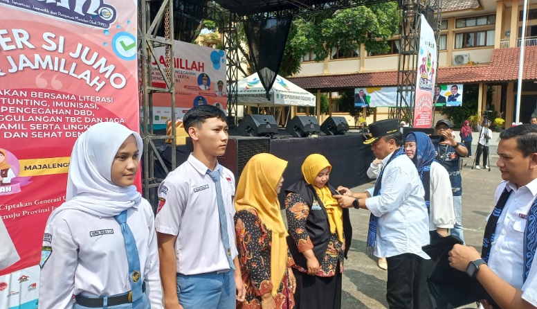 Dinkes kenalkan program Geber Si Jumbo dan Jamillah pada pelajar di Jawa Barat Dinkes kenalkan program Geber Si Jumbo dan Jamillah pada pelajar di Jawa Barat