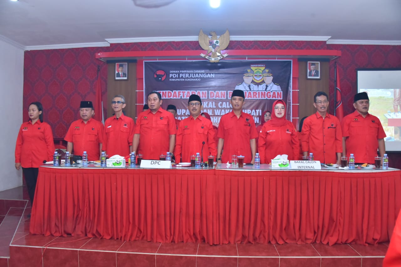 Penetapan hasil Pemilu 2024, PDIP Sukoharjo dudukkan 21 wakilnya di DPRD Penetapan hasil Pemilu 2024, PDIP Sukoharjo dudukkan 21 wakilnya di DPRD
