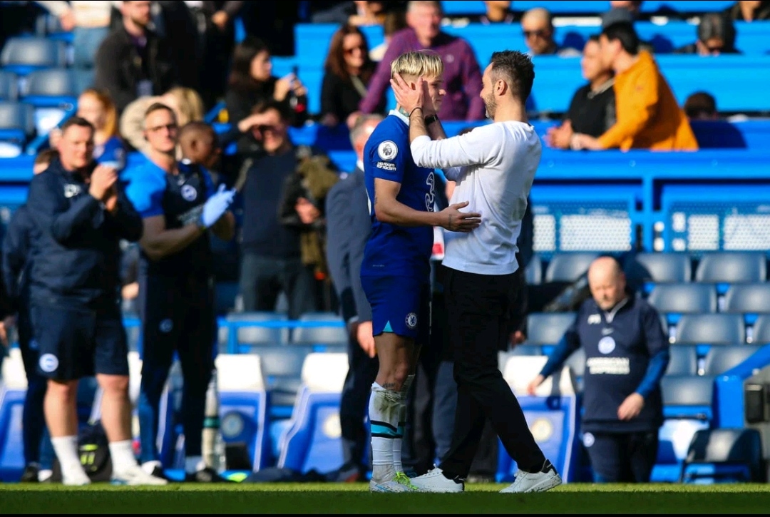 Roberto De Zerbi: Mengapa Mykhailo Mudryk mengalami kesulitan di Chelsea Roberto De Zerbi: Mengapa Mykhailo Mudryk mengalami kesulitan di Chelsea