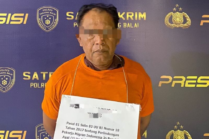 Polres Tanjungbalai tangkap terduga agen PMI ilegal Polres Tanjungbalai tangkap terduga agen PMI ilegal