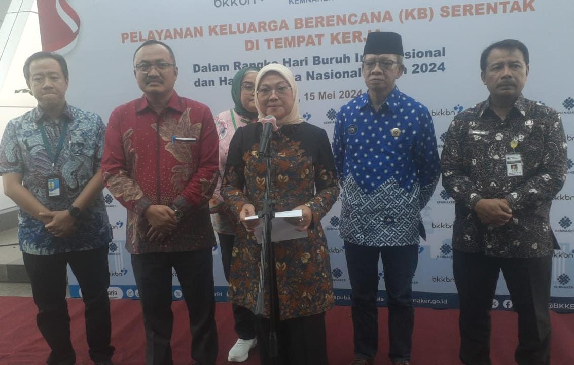 Kemenaker gelar pelayanan KB secara serentak di tempat kerja Kemenaker gelar pelayanan KB secara serentak di tempat kerja