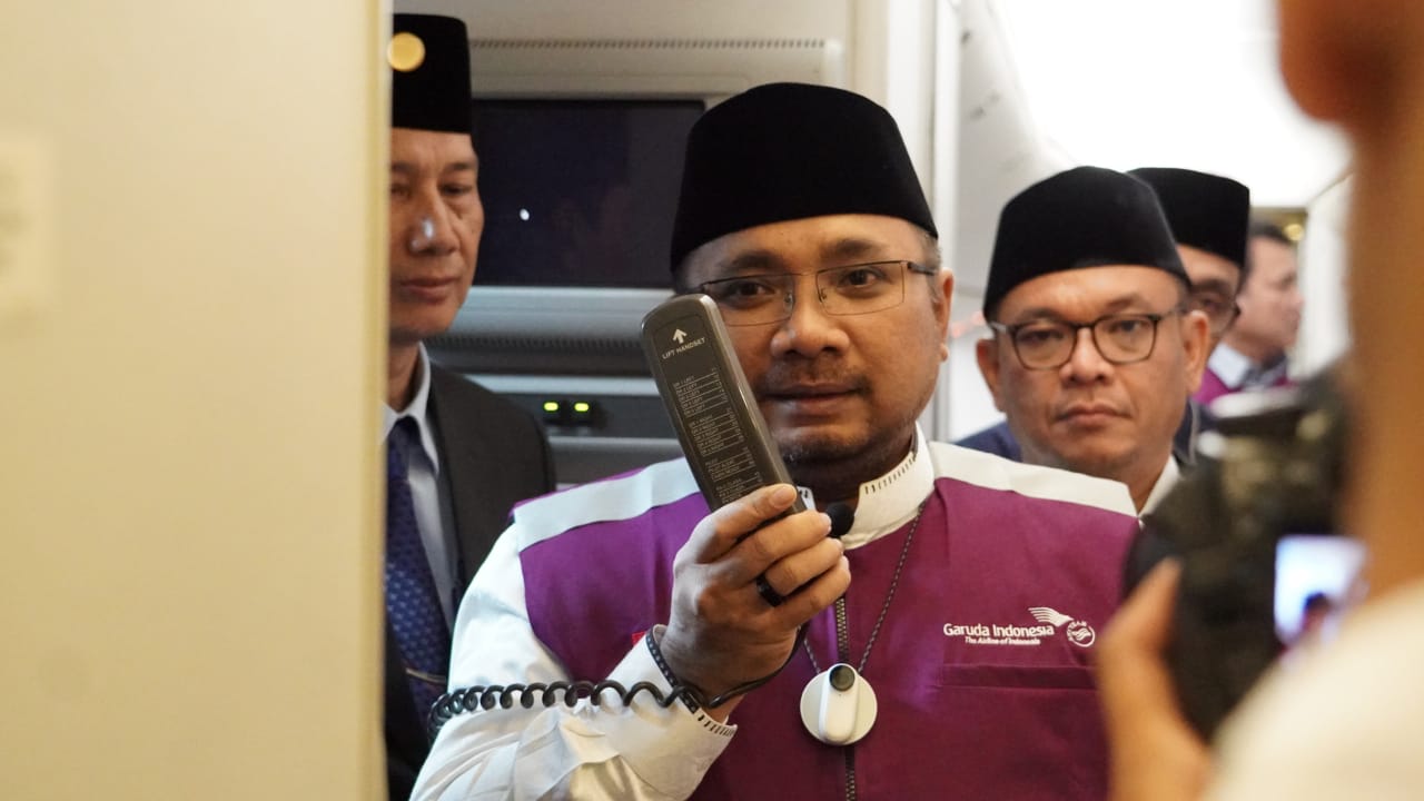 Gus Yaqut : Jemaah Haji Jaga Kesehatan Fisik dan Luruskan Niat Gus Yaqut : Jemaah Haji Jaga Kesehatan Fisik dan Luruskan Niat
