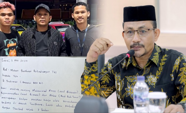 Senator bantu pemulangan tiga pemuda Aceh korban penipuan kerja di Laos Senator bantu pemulangan tiga pemuda Aceh korban penipuan kerja di Laos