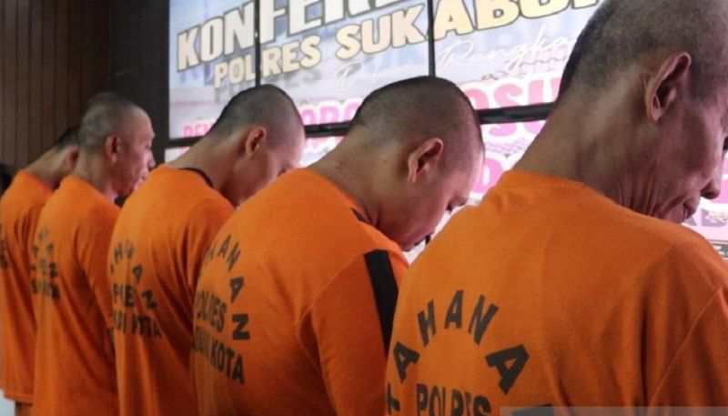 Lima buronan pencurian kendaraan bermotor di Sukabumi berhasil ditangkap Lima buronan pencurian kendaraan bermotor di Sukabumi berhasil ditangkap