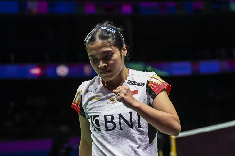 Gregoria buka kemenangan pertama Indonesia atas Korea Selatan Gregoria buka kemenangan pertama Indonesia atas Korea Selatan