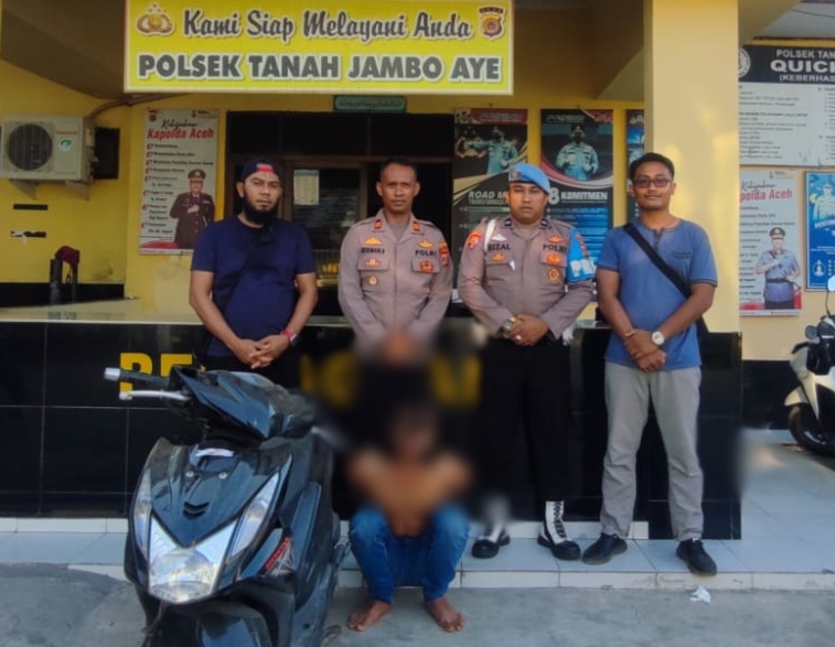 Polisi tangkap pelaku utama curamor di Aceh Utara
