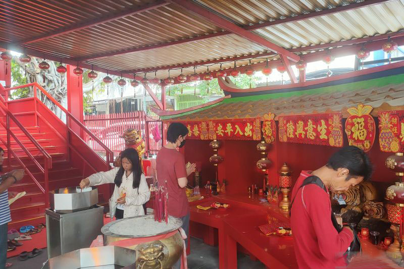 Umat Buddha Jakarta kunjungi wihara tertua untuk rayakan Waisak