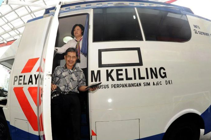 Lima lokasi gerai SIM Keliling pada Sabtu Lima lokasi gerai SIM Keliling pada Sabtu