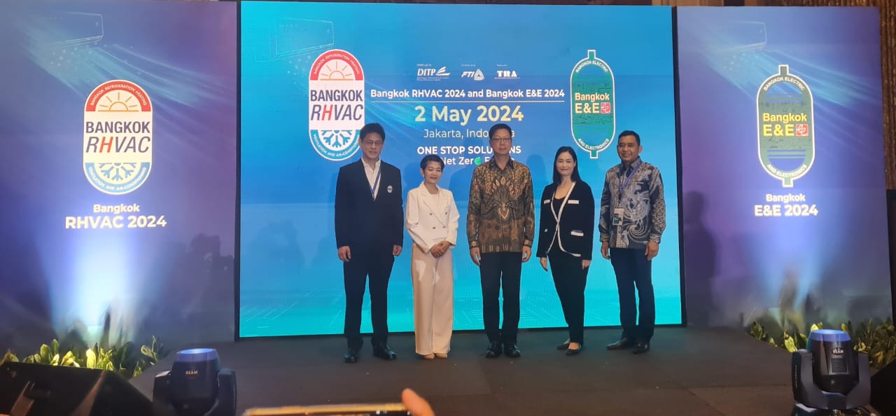 Thailand hadirkan teknologi ramah lingkungan di Bangkok RHVAC 2024 dan Bangkok E&E 2024 Thailand hadirkan teknologi ramah lingkungan di Bangkok RHVAC 2024 dan Bangkok E&E 2024