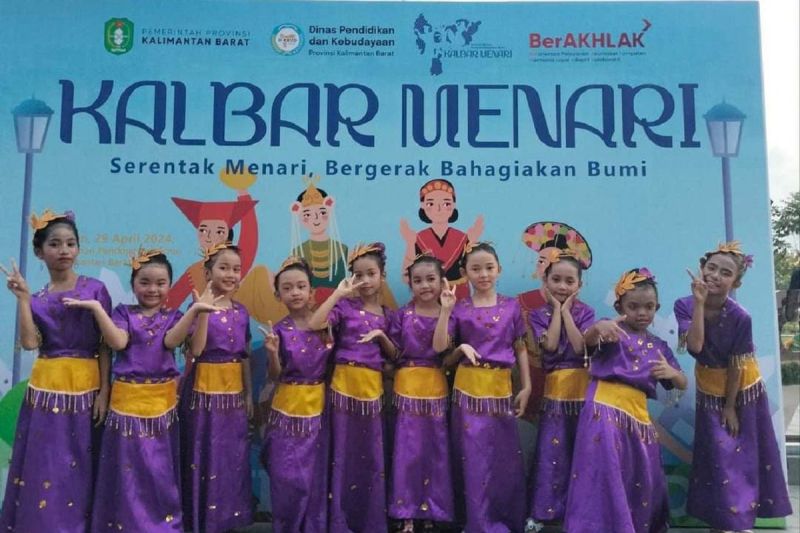 Kampung Wisata Caping Pontianak ikut lestarikan tari jepin