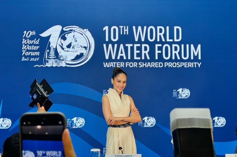 Cinta Laura: Kepedulian krisis air dimulai dari peningkatan kesadaran Cinta Laura: Kepedulian krisis air dimulai dari peningkatan kesadaran