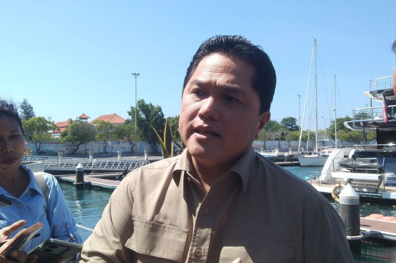 Ketua Umum PSSI Erick Thohir tonton Timnas Putri U17 di Bali Ketua Umum PSSI Erick Thohir tonton Timnas Putri U17 di Bali