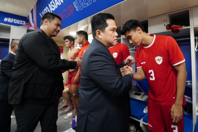 Erick ajak masyarakat doakan Garuda Mudah lolos ke Olimpiade Erick ajak masyarakat doakan Garuda Mudah lolos ke Olimpiade