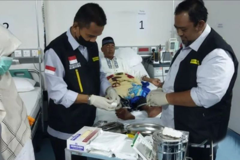 Jamaah diminta selalu gunakan alas kaki cegah kaki melepuh