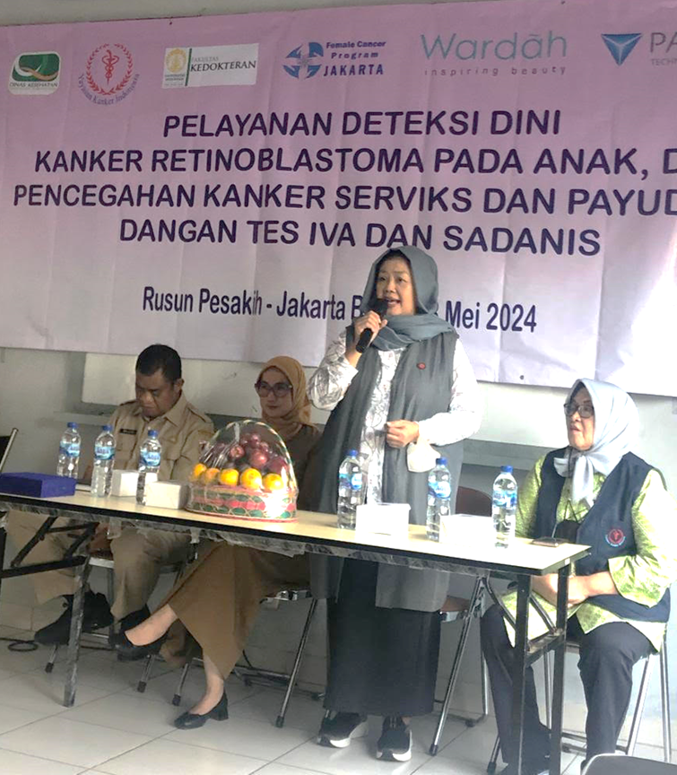 YKI Beri Pelayanan Deteksi Dini Kanker Retinoblastoma  dan Deteksi Dini Kanker Serviks