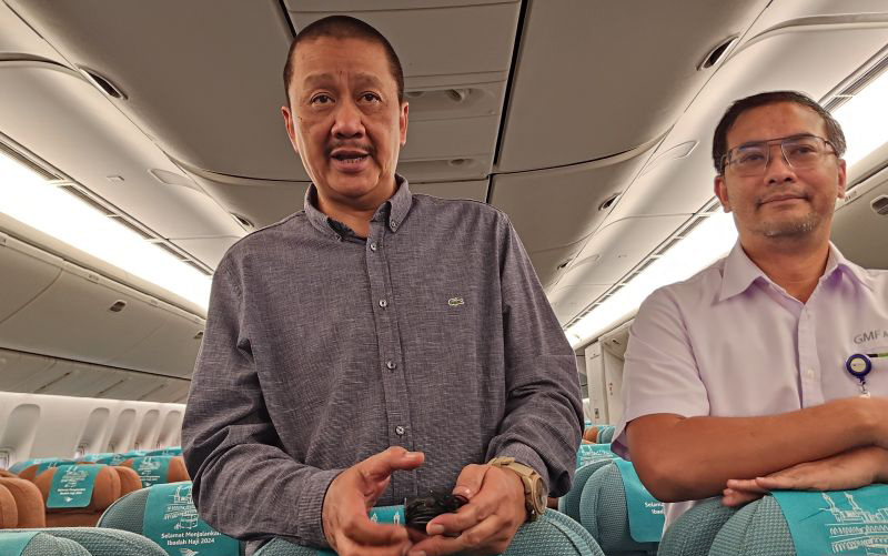 292 kloter haji asal Indonesia akan diterbangkan menggunakan Garuda Indonesia