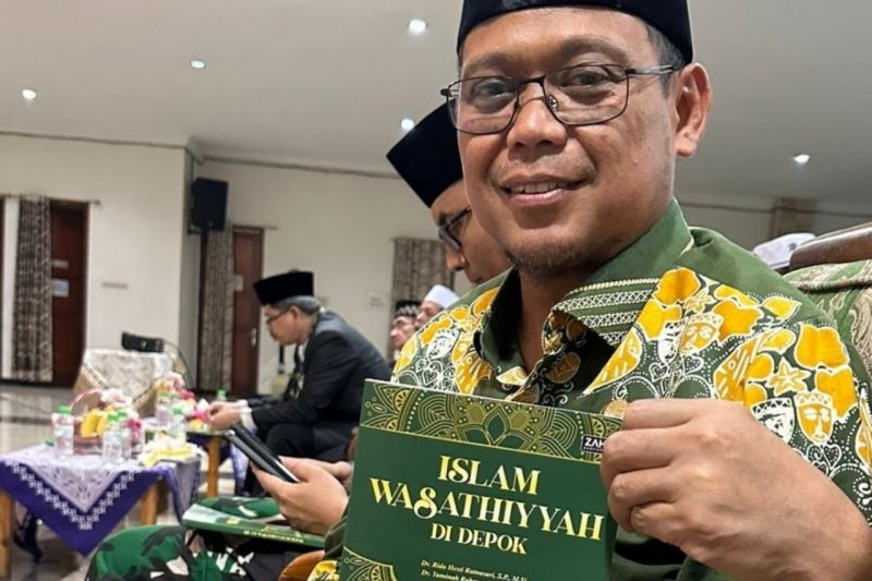 MUI luncurkan buku Wasathiyyah berisi soal kehidupan di Kota Depok