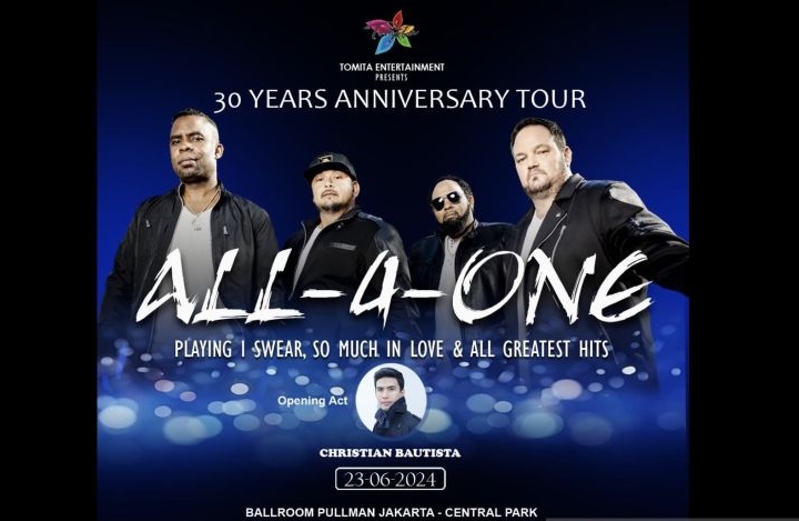 All-4-One gelar konser di Jakarta pada Juni All-4-One gelar konser di Jakarta pada Juni