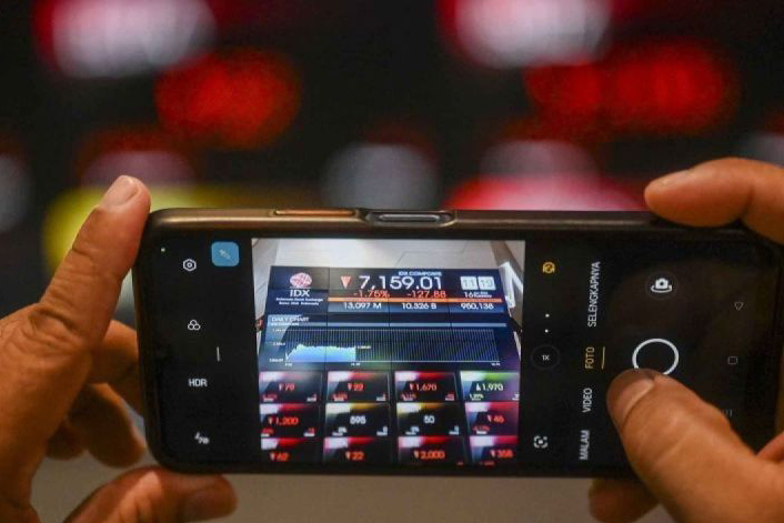 IHSG Selasa dibuka melemah 6,83 poin
