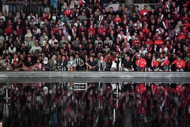 120 personel jaga keamanan nobar Timnas versus Irak di Monas