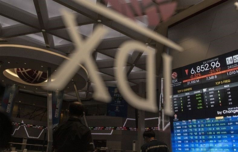 IHSG Senin dibuka melemah 2,39 poin