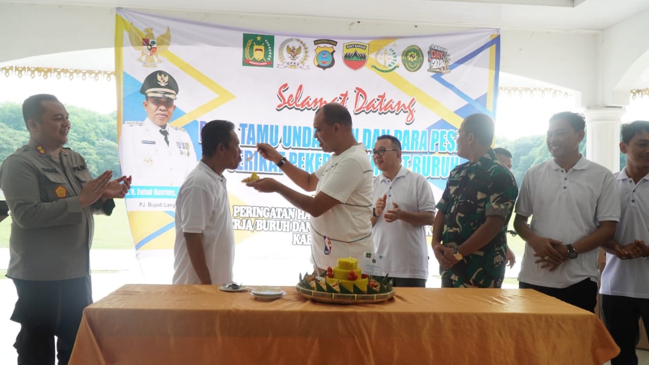 Peringati May Day, Pj Bupati Langkat ajak buruh jaga kondusifitas jelang pilkada