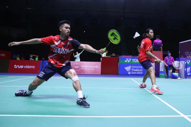 Jafar/Aisyah maju ke 8 besar Thailand Open usai kalahkan Denmark