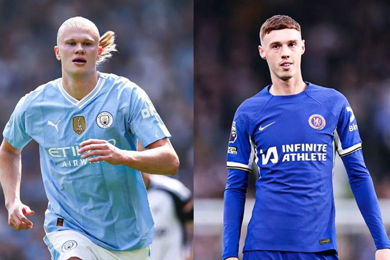 Haaland pencetak gol terbanyak, Cole Palmer posisi kedua Haaland pencetak gol terbanyak, Cole Palmer posisi kedua