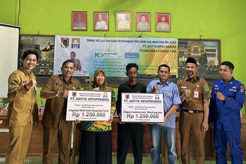 Kalsel kembangkan program terumbu karang buatan berbasis konservasi Kalsel kembangkan program terumbu karang buatan berbasis konservasi