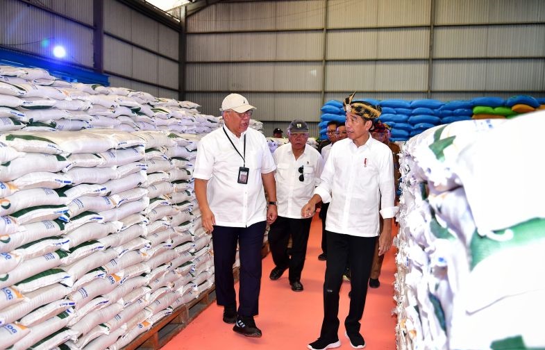 Presiden sebut impor beras tak sampai 5 persen kebutuhan nasional Presiden sebut impor beras tak sampai 5 persen kebutuhan nasional