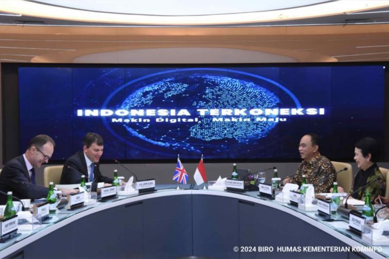 Kominfo jajaki peluang kerja sama digital dengan Inggris