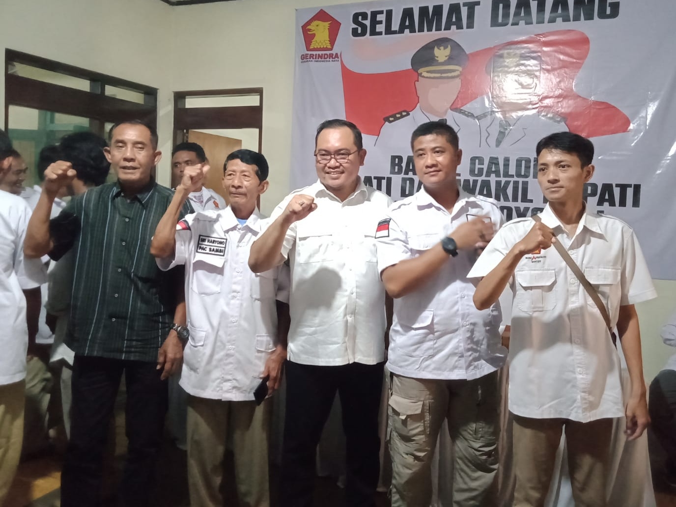 Maju pilkada Boyolali, Jumariyanto ambil formulir pendaftaran di DPC partai Gerindra