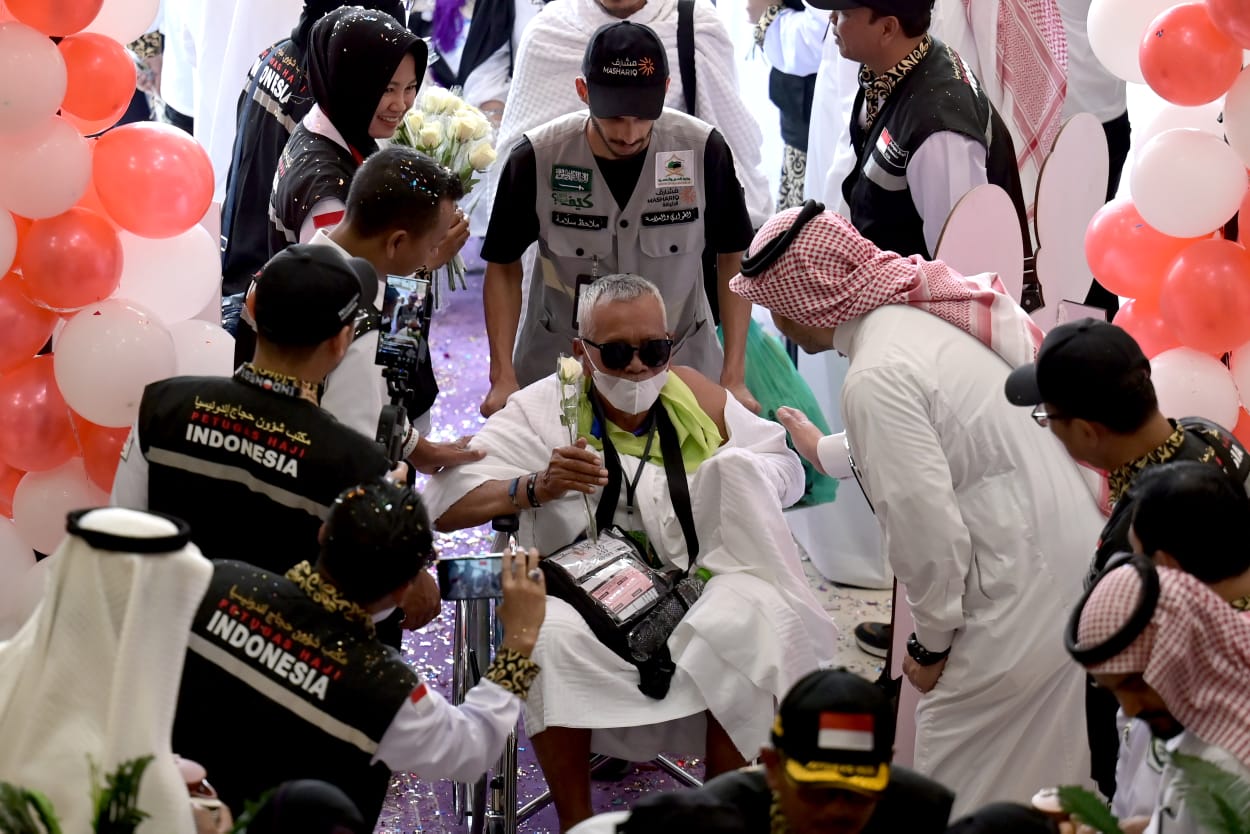 Jemaah lansia dapat layanan khusus selama musim haji Jemaah lansia dapat layanan khusus selama musim haji