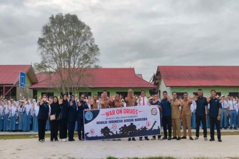 Kalangan pelajar di Kotim lakukan deteksi dini penyalahgunaan narkoba Kalangan pelajar di Kotim lakukan deteksi dini penyalahgunaan narkoba