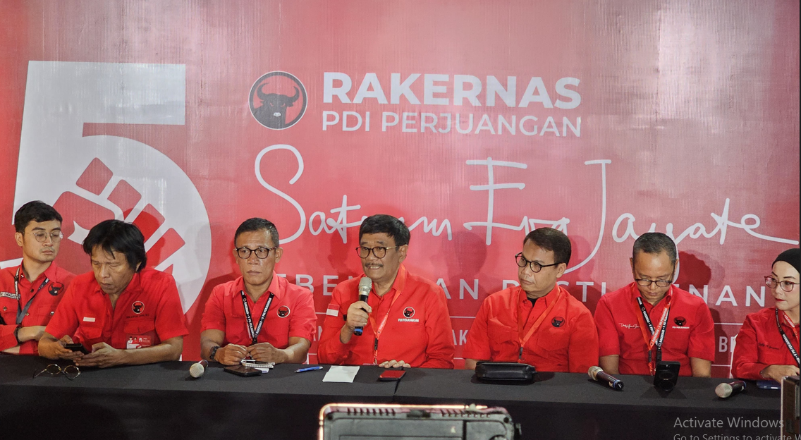 Rakernas V PDIP Bentengi Kader Potensial Agar Tak Dicuri Parpol Lain? Ini Jawaban Djarot dan Deddy Yevri PDIP