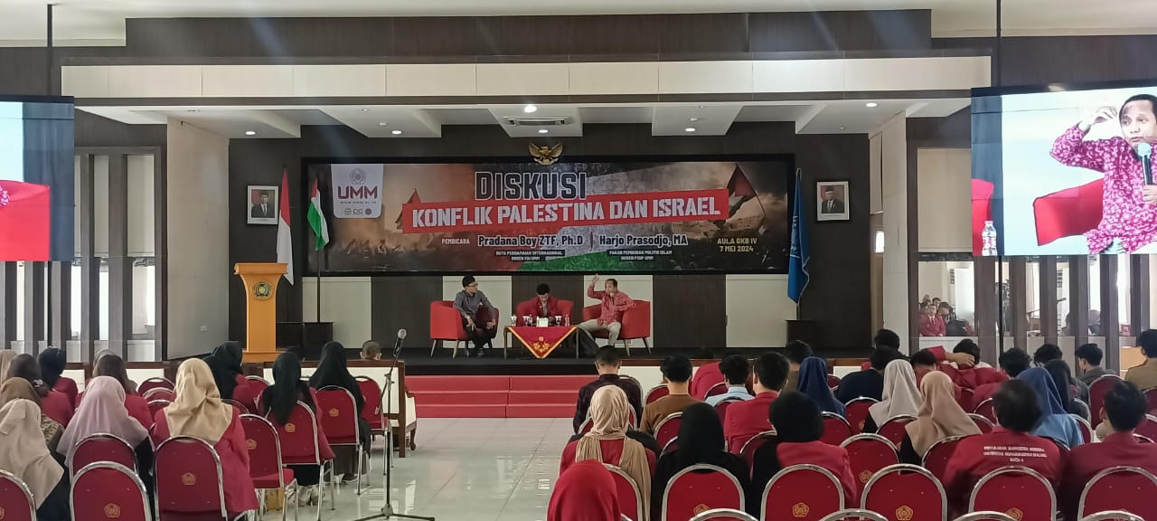 Konflik Palestina dan Israel dibedah UMM Konflik Palestina dan Israel dibedah UMM