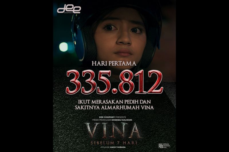 VINA: Sebelum 7 Haritarik 335.812 penonton pada hari pertama penayangan VINA: Sebelum 7 Haritarik 335.812 penonton pada hari pertama penayangan