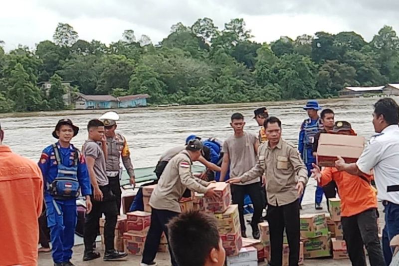 Banjir di Mahakam Ulu berangsur surut Banjir di Mahakam Ulu berangsur surut