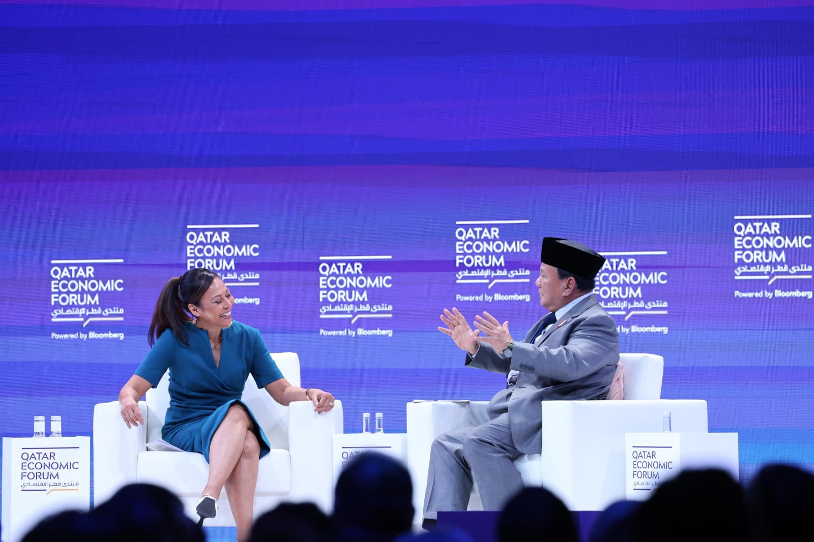 Menhan Prabowo bicara pembangunan negara di Qatar Economic Forum 