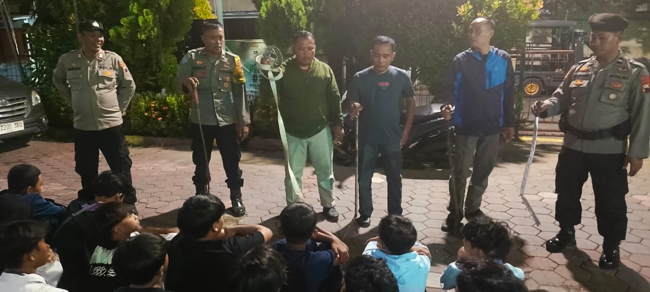 Polres Tegal Kota amankan puluhan remaja hendak tawuran Polres Tegal Kota amankan puluhan remaja hendak tawuran