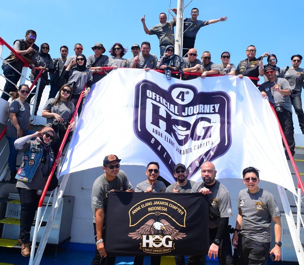 HOG Anak Elang Official Journey ke-4 sukses digelar: Touring epik lintasi Jawa hingga Bali