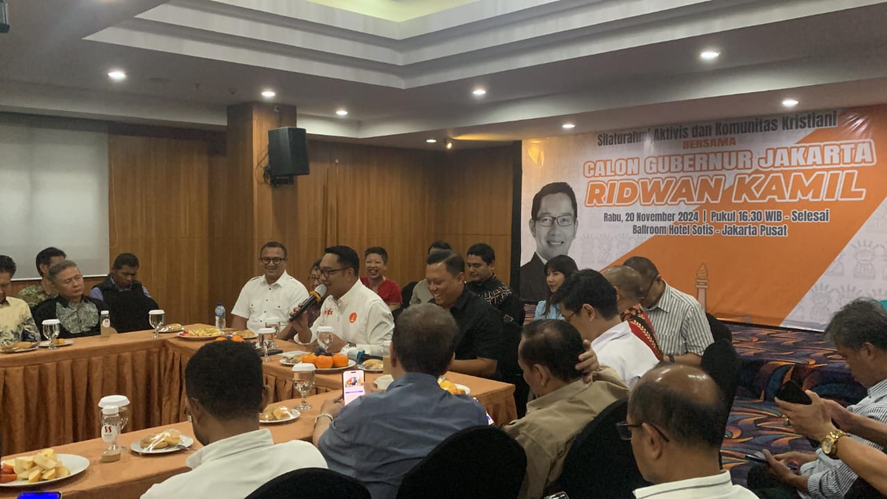 Cagub Jakarta Ridwan Kamil janji bereskan masalah tempat ibadah dan jamin keadilan sosial di Jakarta