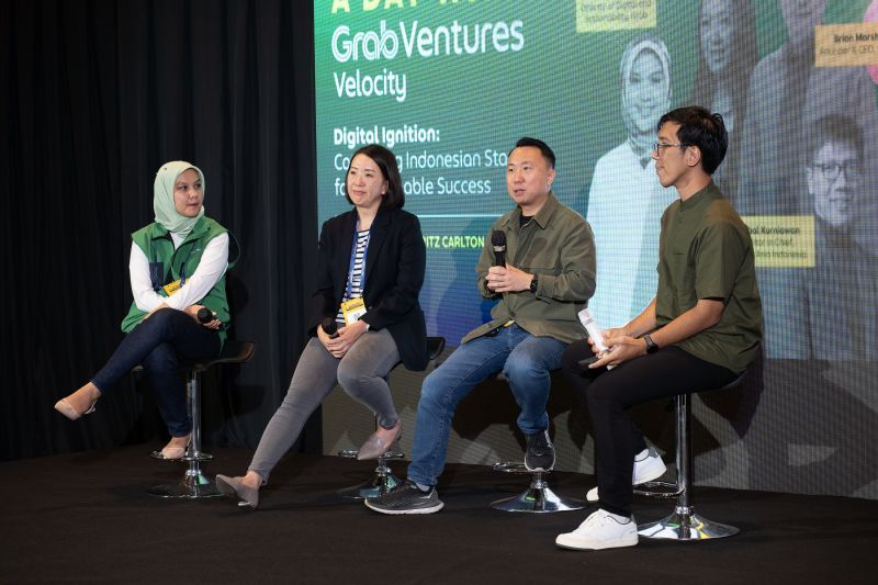 Empat startup finalis GVV kenalkan bisnis kepada 100 calon investor Empat startup finalis GVV kenalkan bisnis kepada 100 calon investor