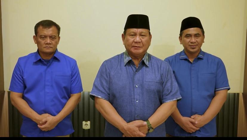 Rekomendasikan Ahmad Lutfi dan Taj Yasin, Prabowo: Untuk percepat kemajuan Jateng
