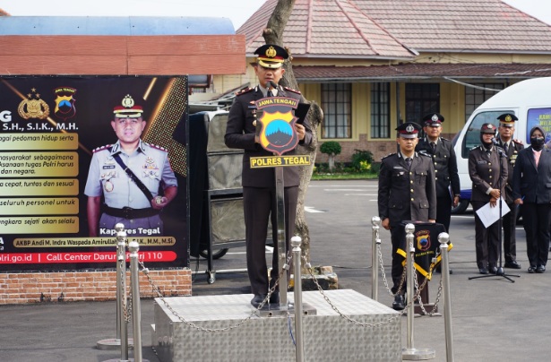 Polres Tegal gelar upacara peringatan Hari Pahlawan tahun 2024 Polres Tegal gelar upacara peringatan Hari Pahlawan tahun 2024