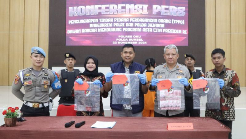 Polres OKU ungkap kasus tindak pidana perdagangan orang Polres OKU ungkap kasus tindak pidana perdagangan orang